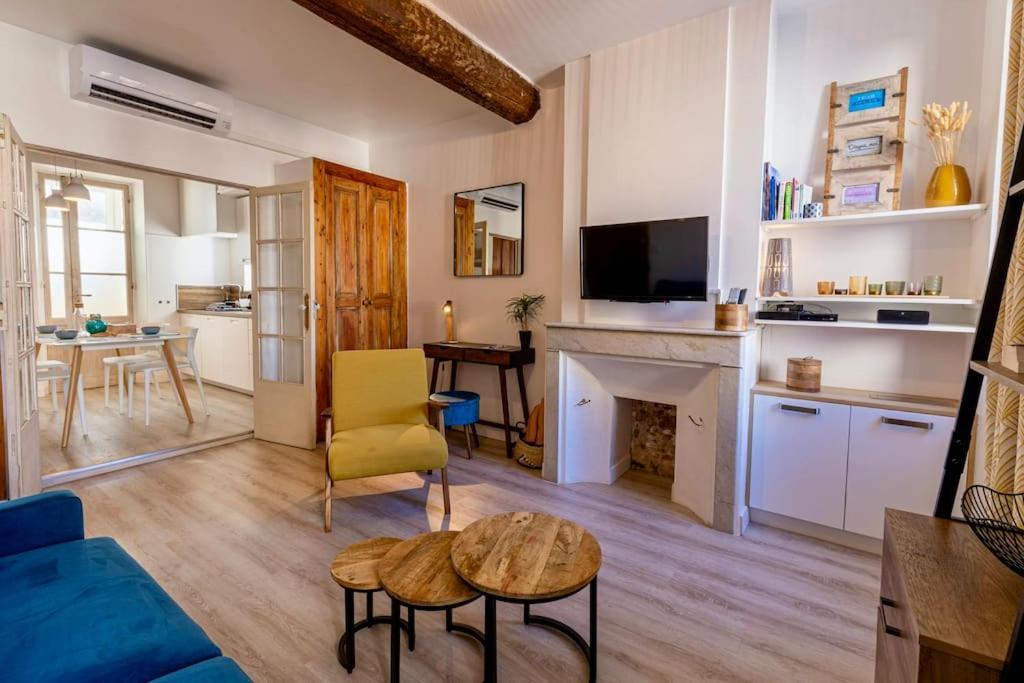 Escapade Au Coeur De Sanary Apartment Exterior foto