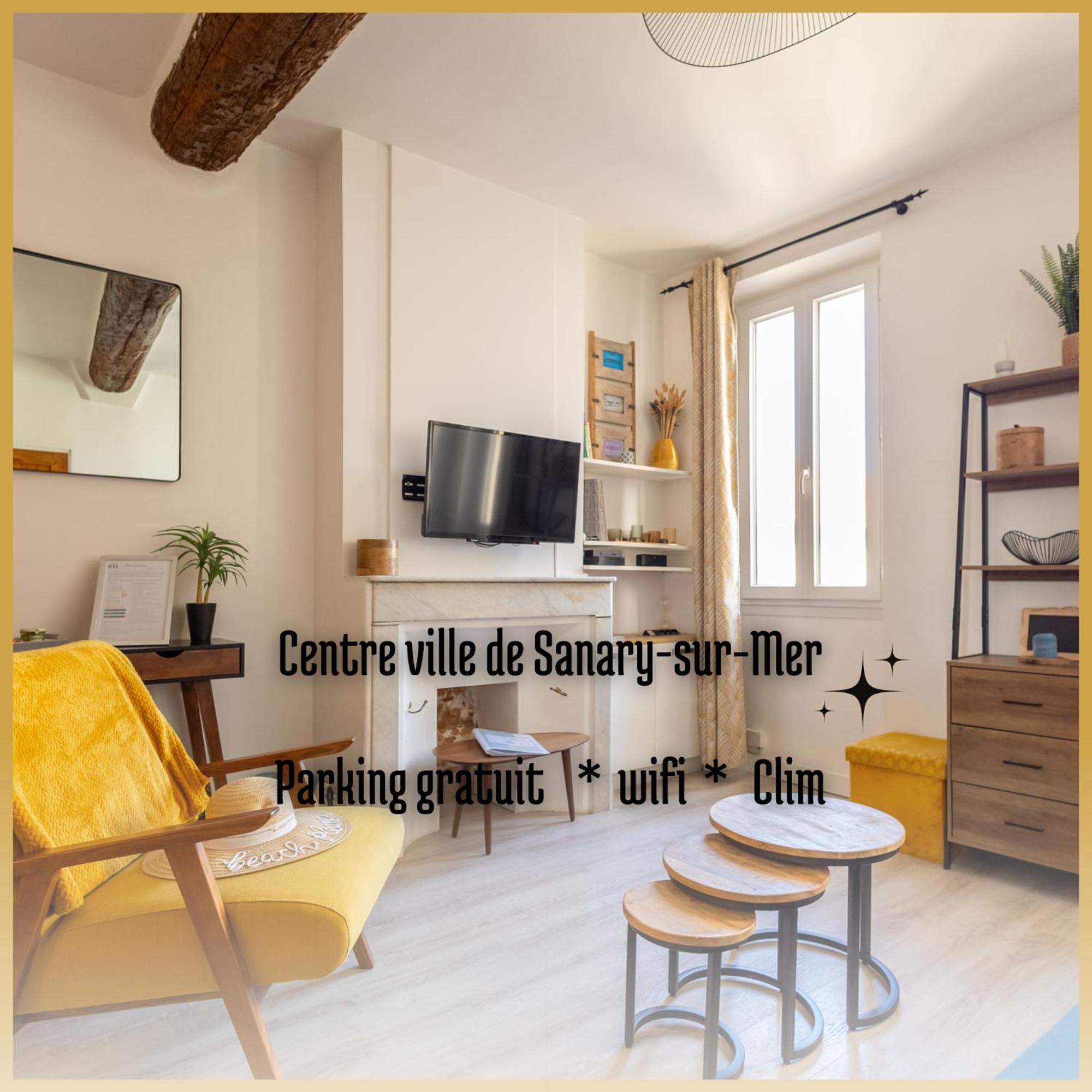 Escapade Au Coeur De Sanary Apartment Exterior foto